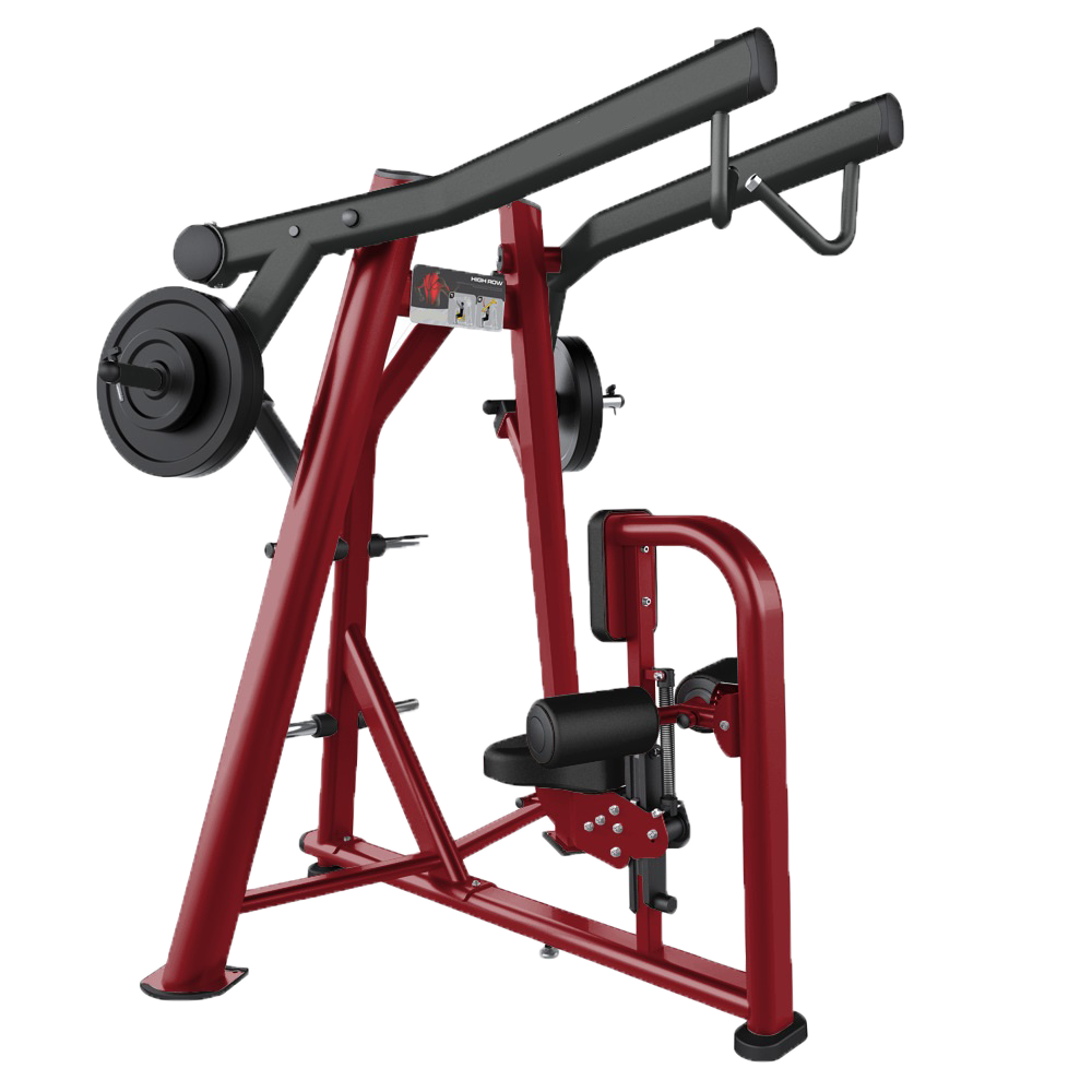 Машина за гръб Tech Pro Premium Plate Loaded series High Row