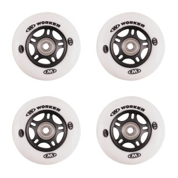 Комплект резервни колела WORKER 64mm и лагери ABEC-5 Chrome