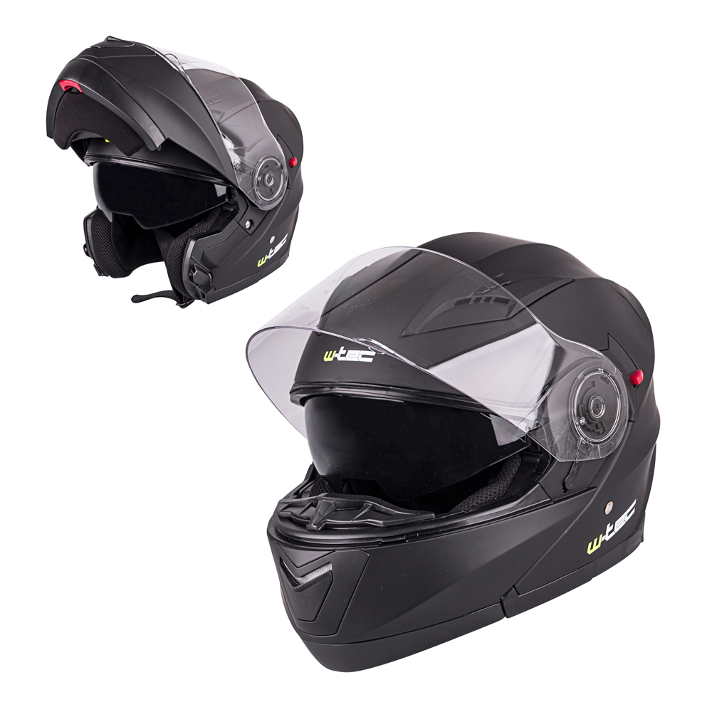 Каска за мотор W-TEC YM925 - Черен мат