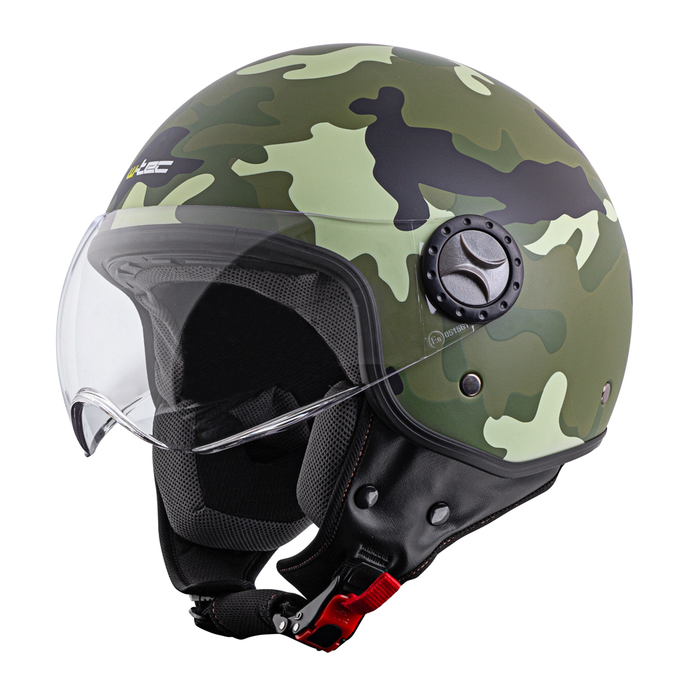 Мото каска за скутер W-TEC FS-701C - камуфлаж