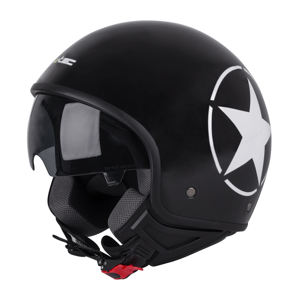 Каска за скутер W-TEC FS-710S Revolt - Черен